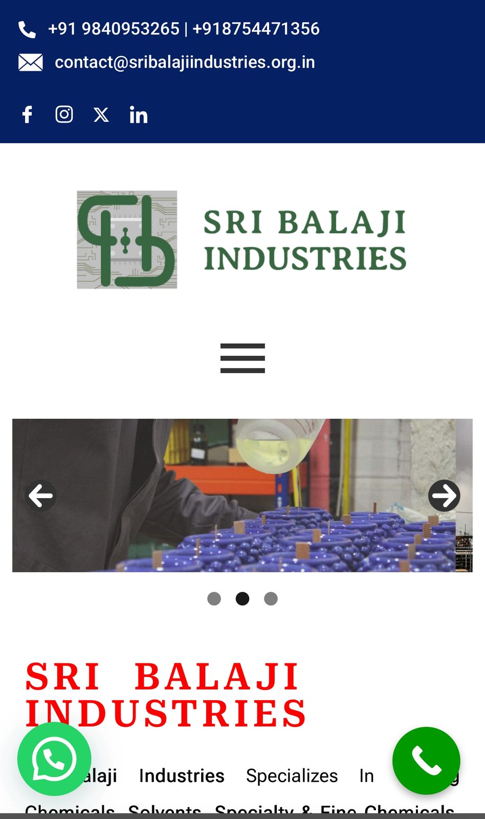 Sri Balaji Project